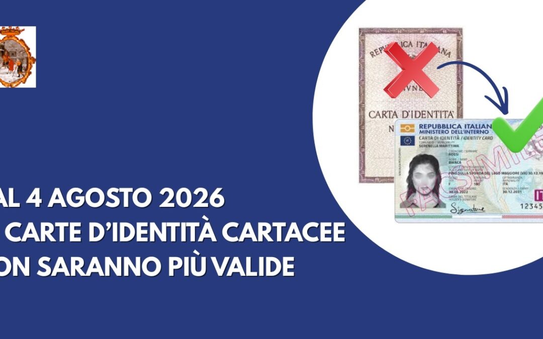 APERTURE STRAORDINARIE RILASCIO C.I.E.